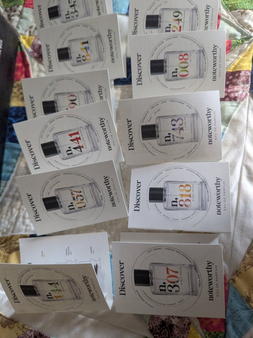 Noteworthy Perfume Sampler - Picture 2 of 6